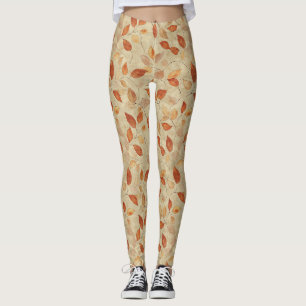 Leggings Chuchotement d'automne - Feuilles d'automne dans d