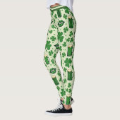 Leggings Chug de la Saint-Patrick au Trèfle (Gauche)