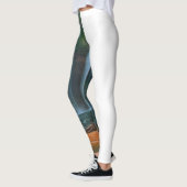 LEGGINGS CHUTE D'EAU DE FLEURS JAUNES (Gauche)