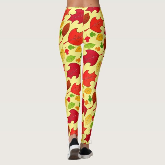Leggings Chute des Feuilles (Dos)