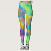 Leggings Ciel arc-en-ciel (Devant)