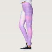 Leggings Ciel arc-en-ciel mauve (Gauche)