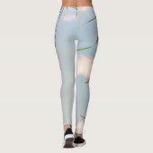 Leggings Ciel bleu ciel terrain Nature de prairie (Dos)