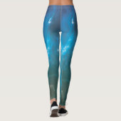 Leggings Ciel céleste (Dos)