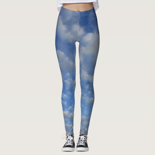 Leggings Ciel couvert (Devant)