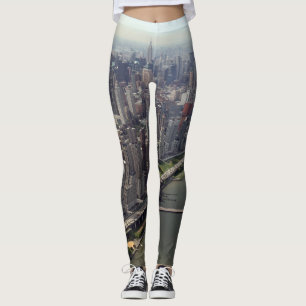 Leggings Ciel de New York Rivière Manhattan NYC Urbain