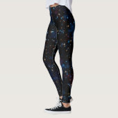 Leggings Ciel étoilé avec étoiles et planètes (Gauche)