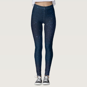 Leggings Ciel Étoilé Nuit, Leggings Espace Galaxie