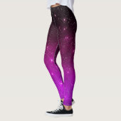 Leggings Ciel étoilé rose coloré (Gauche)