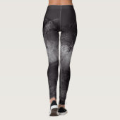 Leggings ciel noir et blanc (Dos)