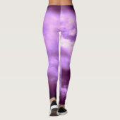 Leggings Ciel violet spectaculaire (Dos)