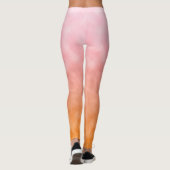 Leggings Cieux d'abricot (Dos)