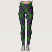 Leggings Cimier des MacDonell de Glengarry sur tartan (Devant)