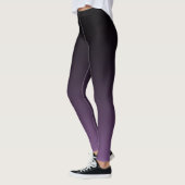 Leggings Cinquante et blanc fabuleux sur Ombre pourpre et (Gauche)
