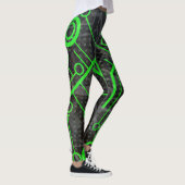 Leggings Circuit vert (Droite)
