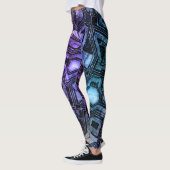 Leggings circuits gemstone - astro shadow : (Gauche)