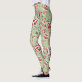 Leggings Cirque de Noël (Gauche)