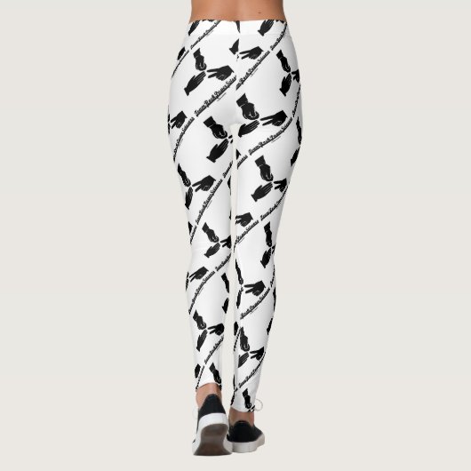 Leggings Ciseaux de papier de l'équipe de Rock Machine de d (Dos)