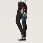 Leggings Citation Inspirationnelle Chimo Pat (Gauche)