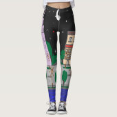Leggings Cité de Nuit (Devant)