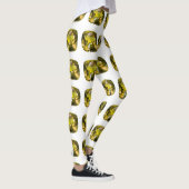 Leggings Citrine Gemstone Jaune (Droite)