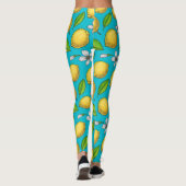 Leggings Citron bleu (Dos)