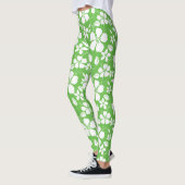 LEGGINGS CITRON HULA HAWAIEN (HIBISCUS) (Gauche)