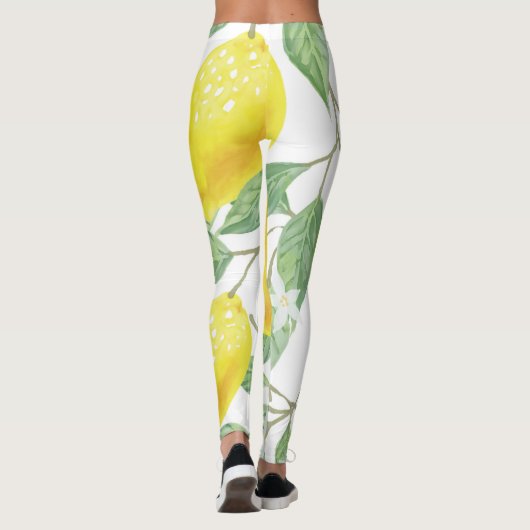 Leggings Citron intéressant (Dos)