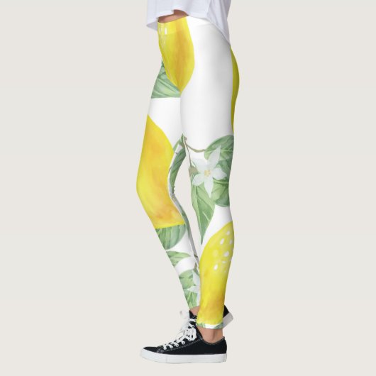 Leggings Citron intéressant (Gauche)