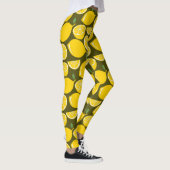 Leggings Citron Jaune Moderne Amusant mignon (Droite)