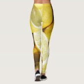 Leggings Citrons jaune (Dos)