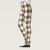 Leggings Citrouille Brown - Bon thanksgiving (Gauche)