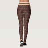 Leggings Citrouille d'automne (Dos)
