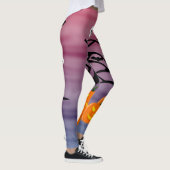 Leggings Citrouille d'Halloween Jack o’ Lanterne Dead Tree (Droite)