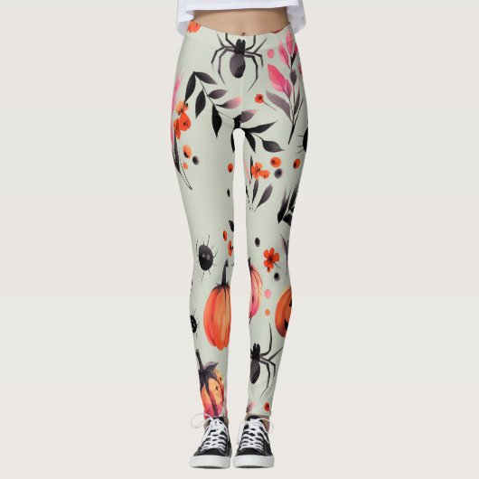 Leggings Citrouille Helloween (Devant)