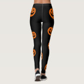 Leggings Citrouilles d'Halloween féminin (Dos)