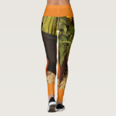 Leggings citrouilles en plein air à l'automne (Dos)