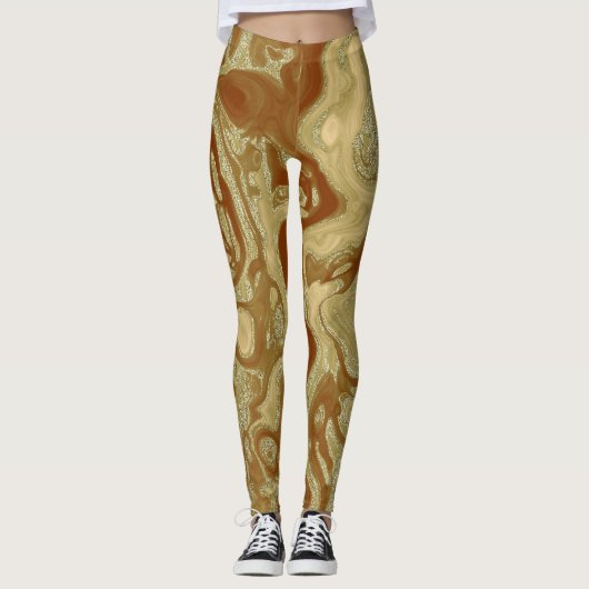 Leggings citrouilles épices (Devant)