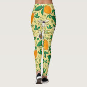 Leggings Citrouilles et Feuilles : Récolte d'automne (Dos)