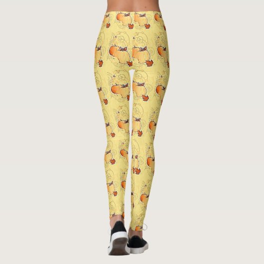 Leggings Citrouilles funky (Dos)