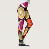 Leggings Citrus Dream Citron Lime Orange Fruit (Droite)