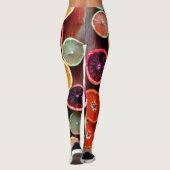Leggings Citrus Dream Citron Lime Orange Fruit (Dos)