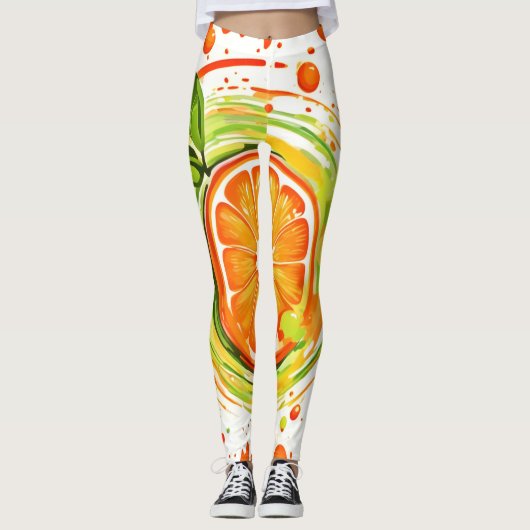 Leggings Citrus Splash de Joie (Devant)
