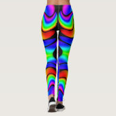 Leggings Clair & Wild Rainbow Hué Abstrait (Dos)