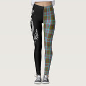 Leggings Clan Anderson Crest & Tartan (Devant)