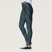 Leggings Clan Baird Crest sur Tartan (Gauche)