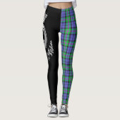 Leggings Clan Baird Crest & Tartan (Devant)