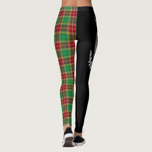 Leggings Clan Baxter Crest et Tartan (Dos)
