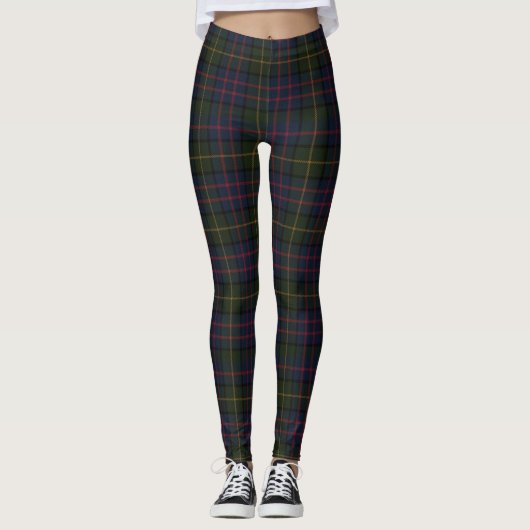 Leggings Clan Boyle Tartan Plaid (Devant)