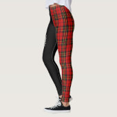 Leggings Clan Brodie Crest & Tartan (Gauche)